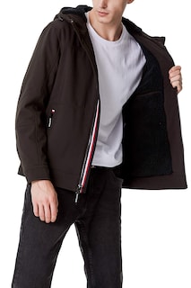 Foto 4 | Chaqueta Tommy Hilfiger Negra para Hombre con Relleno de Tela Blanda - Venta Internacional