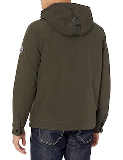 Foto 2 | Chaqueta Tommy Hilfiger Para Hombre, Con Relleno De Concha Blanda, Color Oliva, Talla Xl - Venta Internacional.