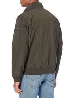 Foto 2 | Chaqueta Tommy Hilfiger Performance Faux Memory Verde Militar - Venta Internacional.