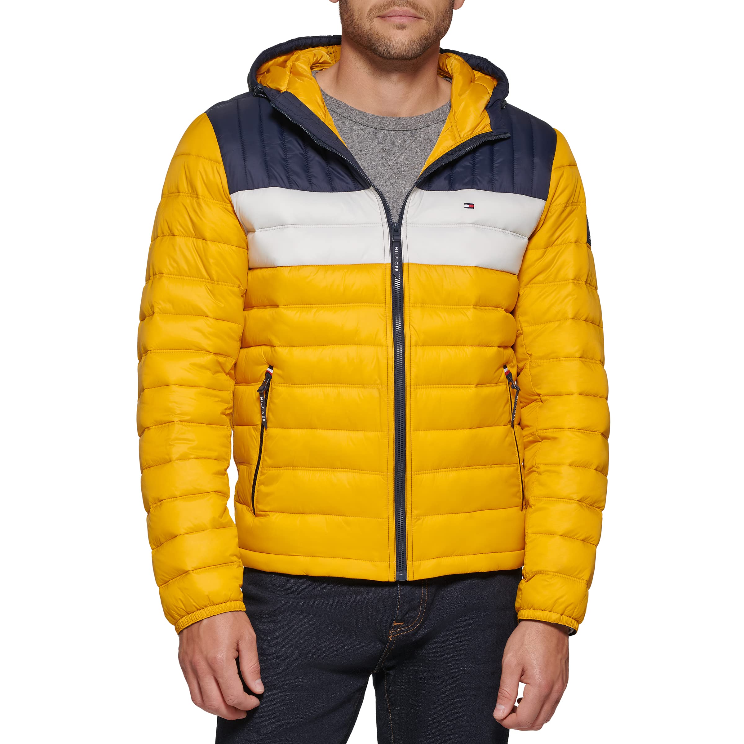 Foto 2 pulgar | Chaqueta Tommy Hilfiger Water Resistant Ultra Loft Para Hombre - Venta Internacional.