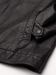 Foto 3 | Chaqueta Tommy Hilfiger Classic De Piel Sintética Para Hombre, Color Marrón - Venta Internacional.