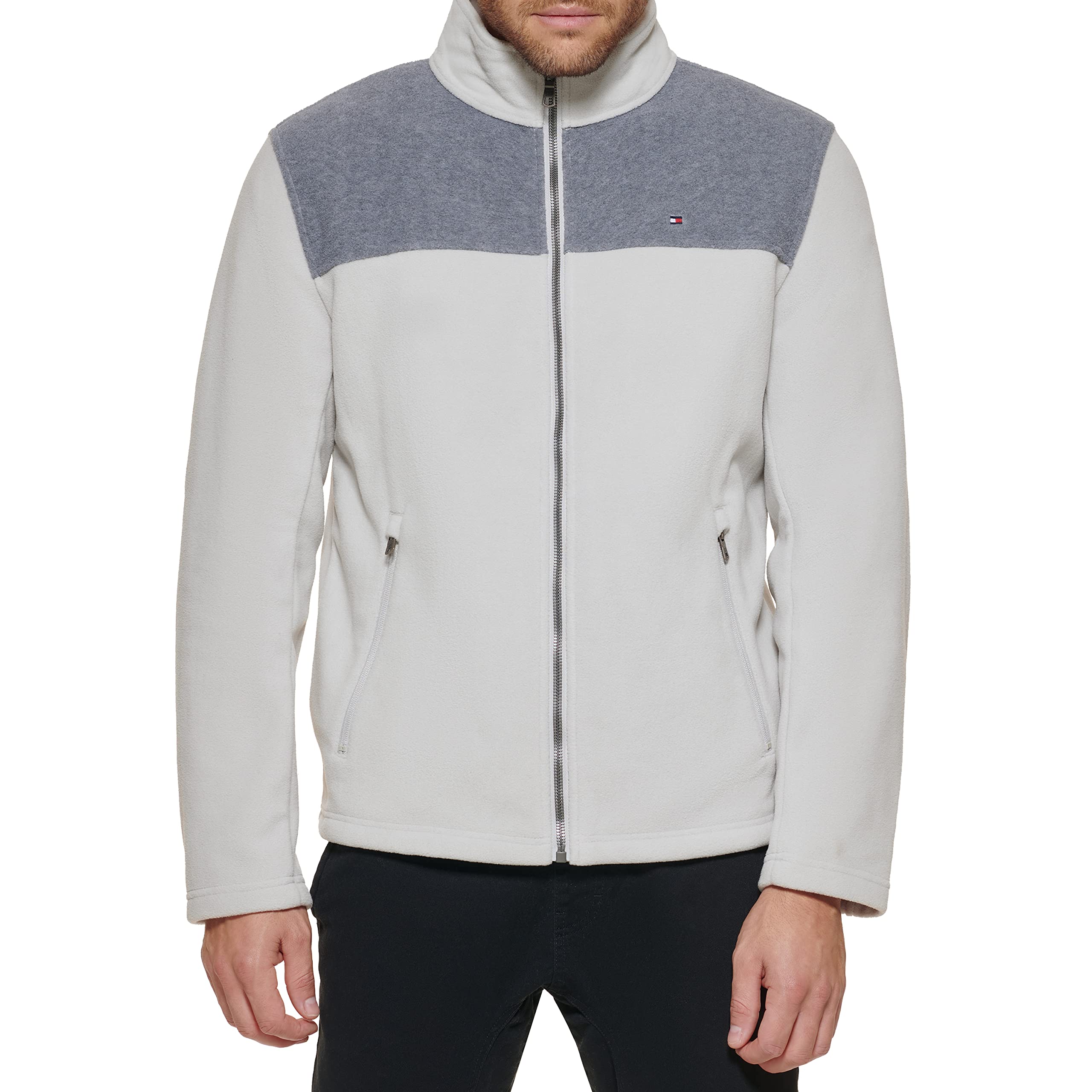 Foto 3 pulgar | Chaqueta Tommy Hilfiger De Forro Polar Clásico Con Cremallera Para Hombre - Venta Internacional.