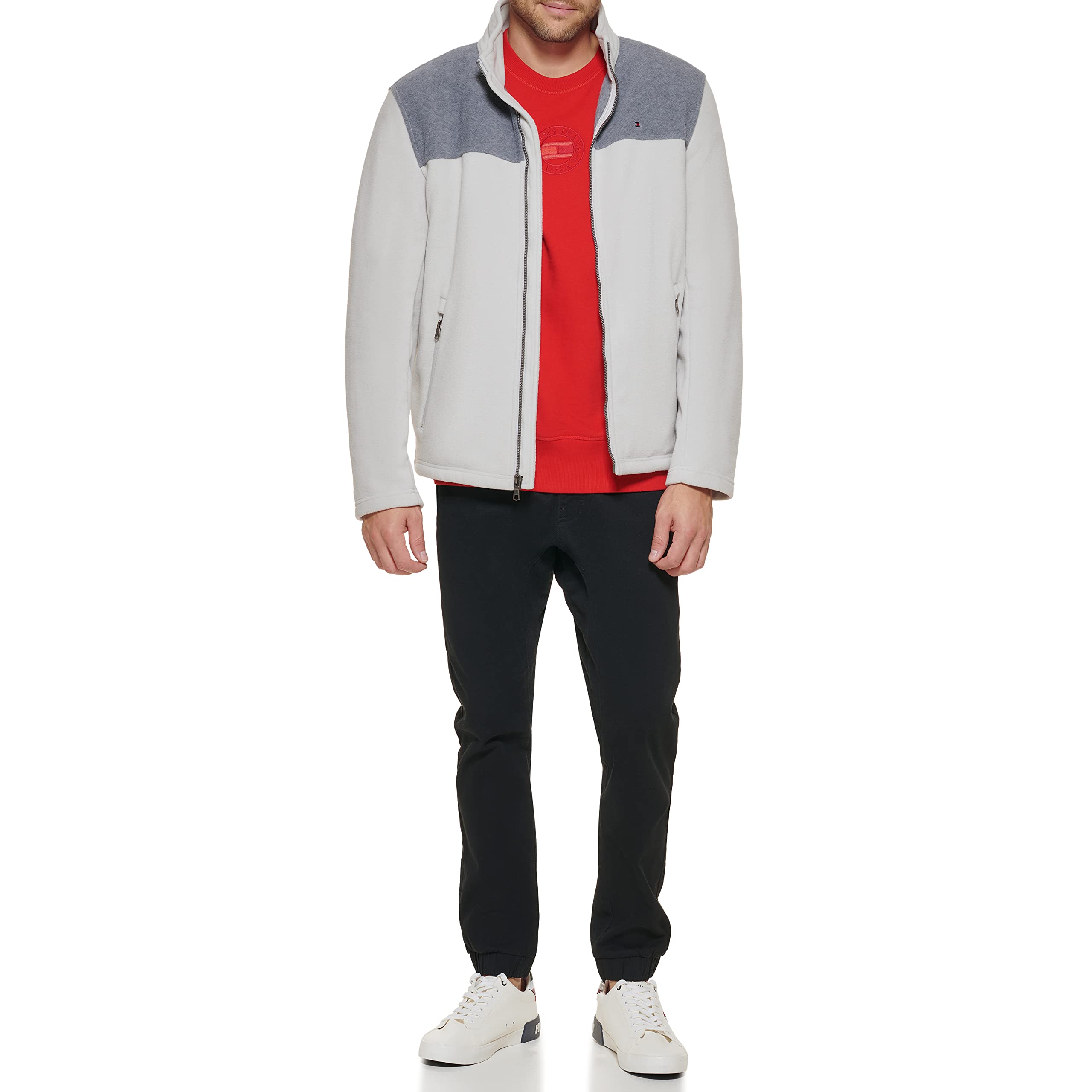 Foto 5 pulgar | Chaqueta Tommy Hilfiger De Forro Polar Clásico Con Cremallera Para Hombre - Venta Internacional.