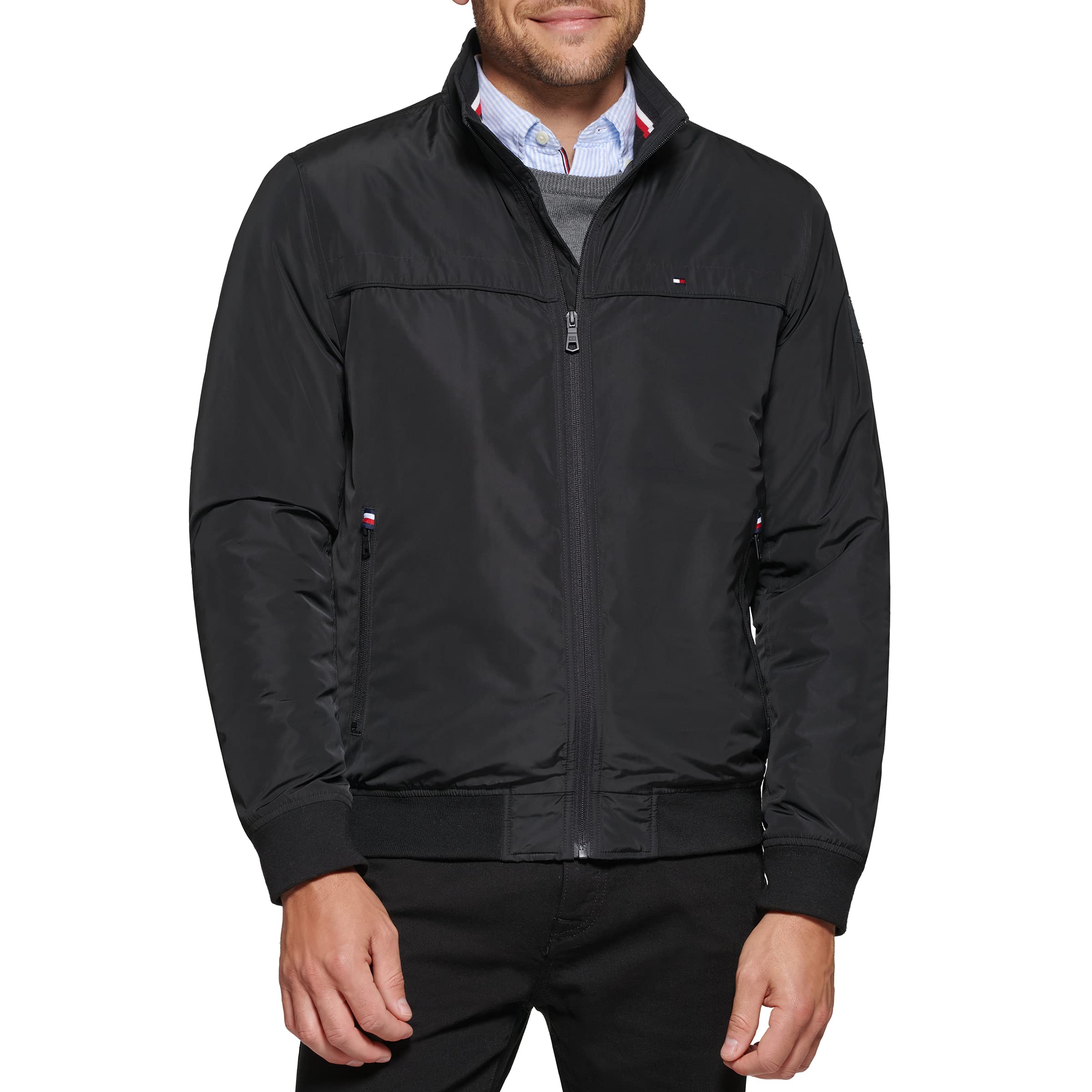 Foto 1 | Chaqueta Tommy Hilfiger Performance Faux Memory Para Hombre - Venta Internacional.