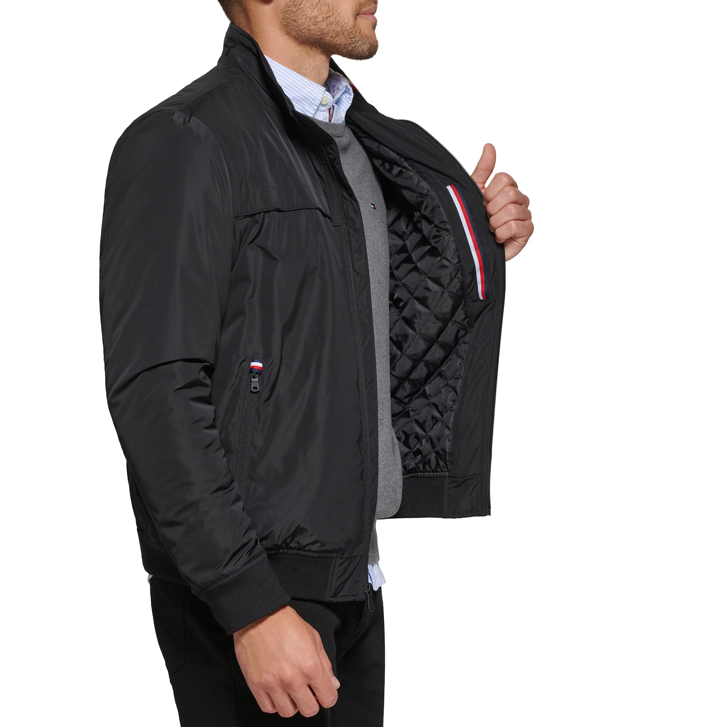 Foto 2 | Chaqueta Tommy Hilfiger Performance Faux Memory Para Hombre - Venta Internacional.