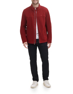 Foto 3 | Chaqueta Tommy Hilfiger De Forro Polar Clásico Con Cremallera Frontal Para Hombre - Venta Internacional.