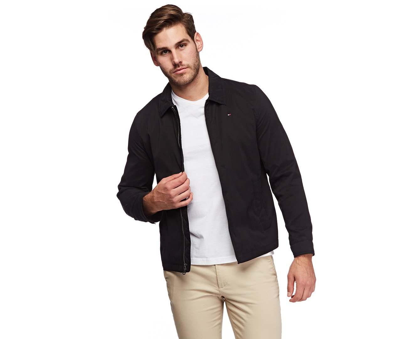 Chaqueta De Golf Tommy Hilfiger Ligera De Microsarga Para Hombre - Venta Internacional.