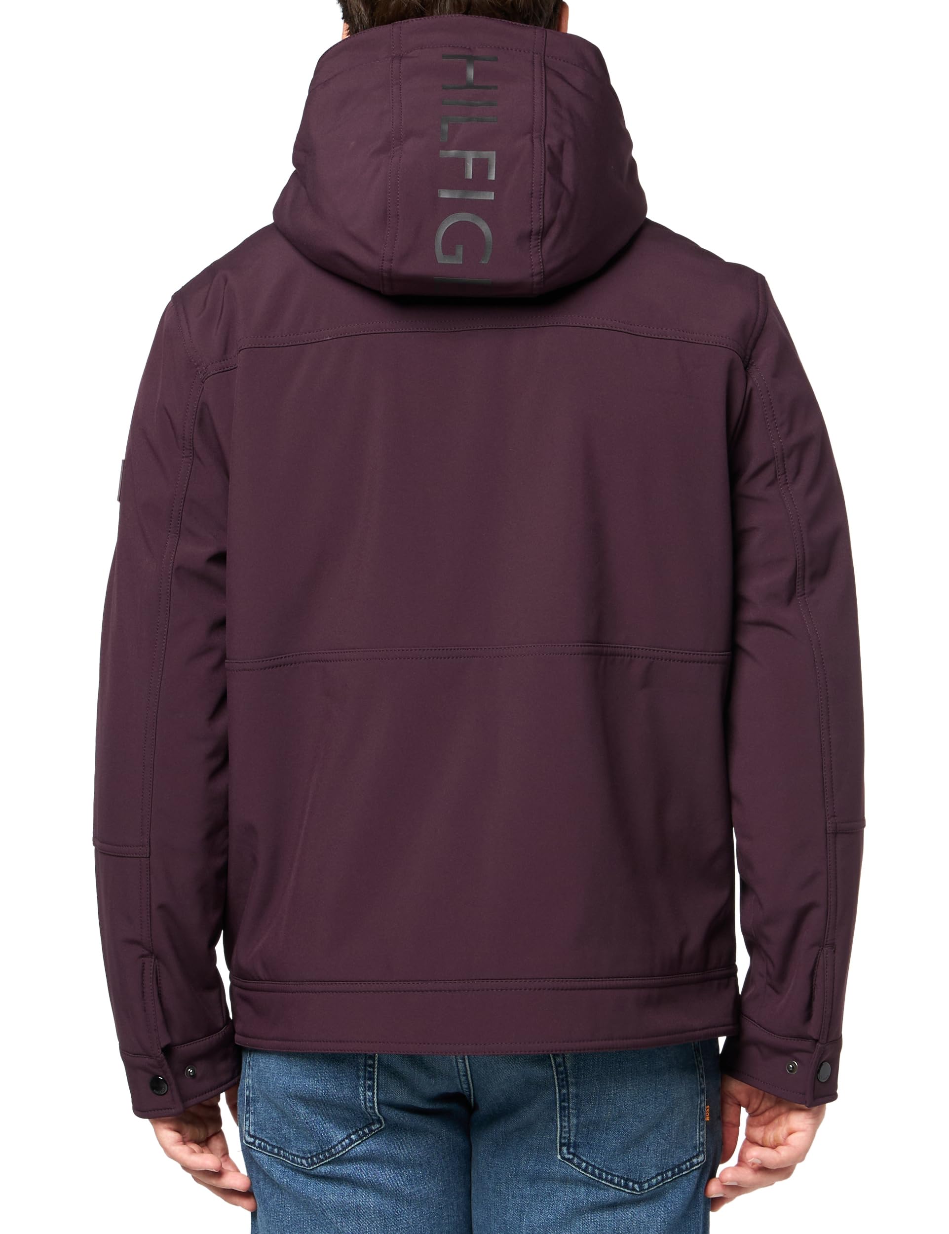 Foto 3 pulgar | Chaqueta Tommy Hilfiger Soft Shell Con Forro Sherpa Para Hombre - Venta Internacional.