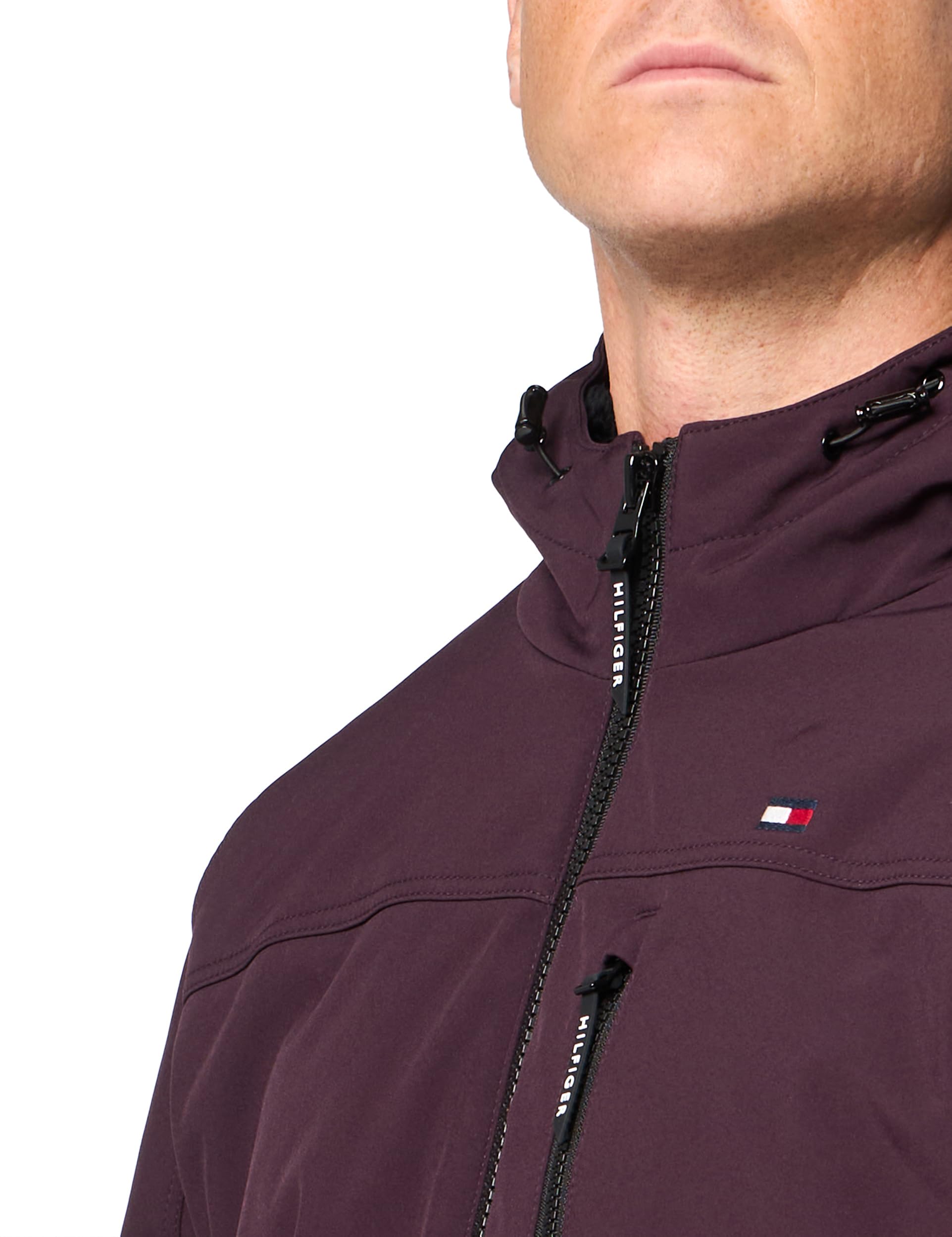Foto 4 pulgar | Chaqueta Tommy Hilfiger Soft Shell Con Forro Sherpa Para Hombre - Venta Internacional.