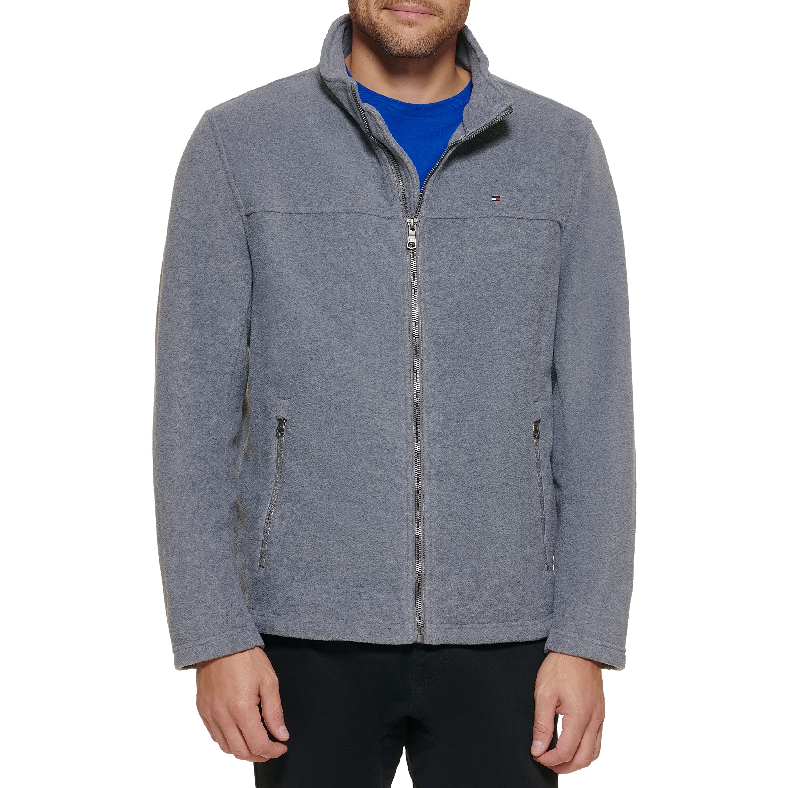 Foto 2 pulgar | Chaqueta Tommy Hilfiger de Forro Polar con Cremallera para Hombre - Venta Internacional