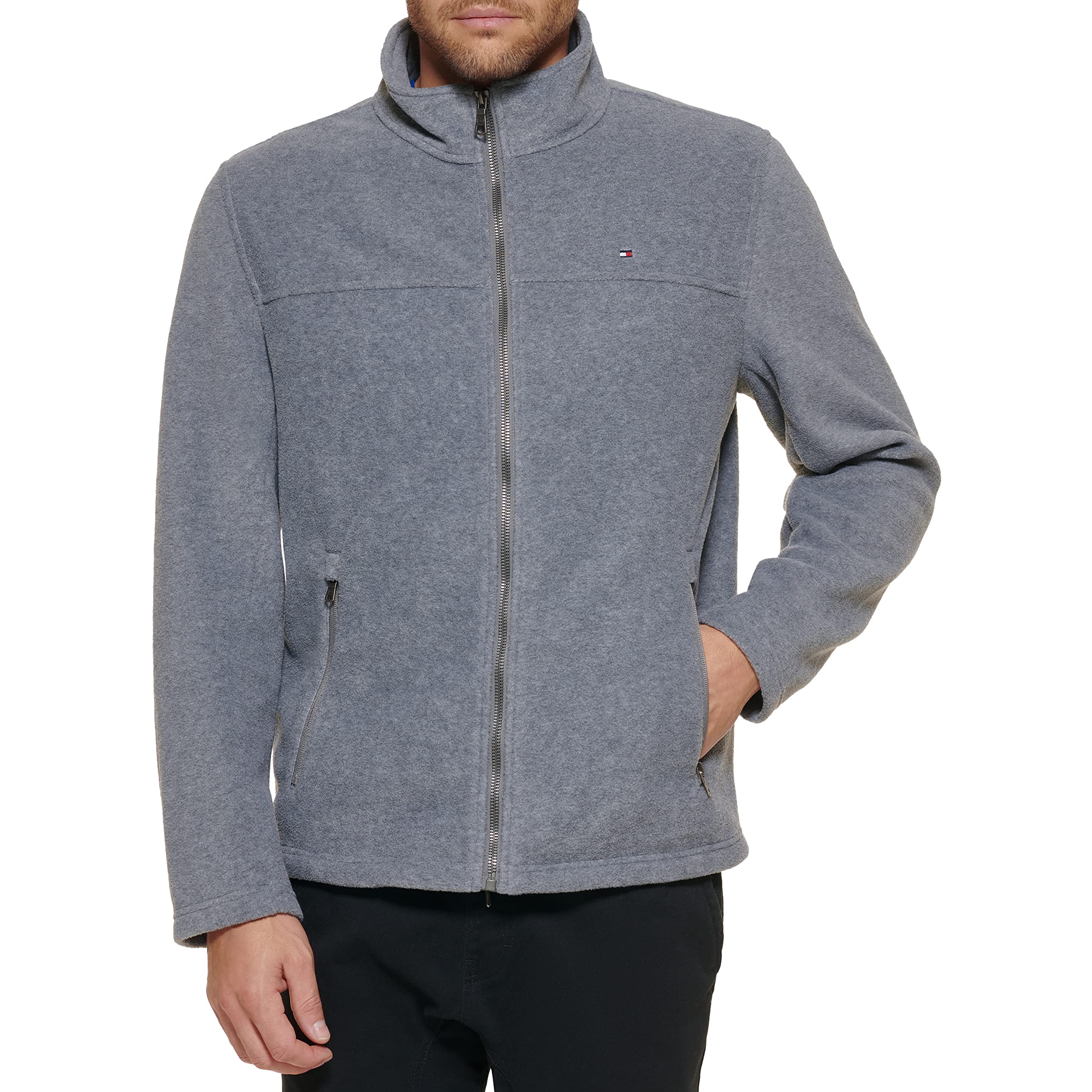 Foto 2 | Chaqueta Tommy Hilfiger de Forro Polar con Cremallera para Hombre - Venta Internacional