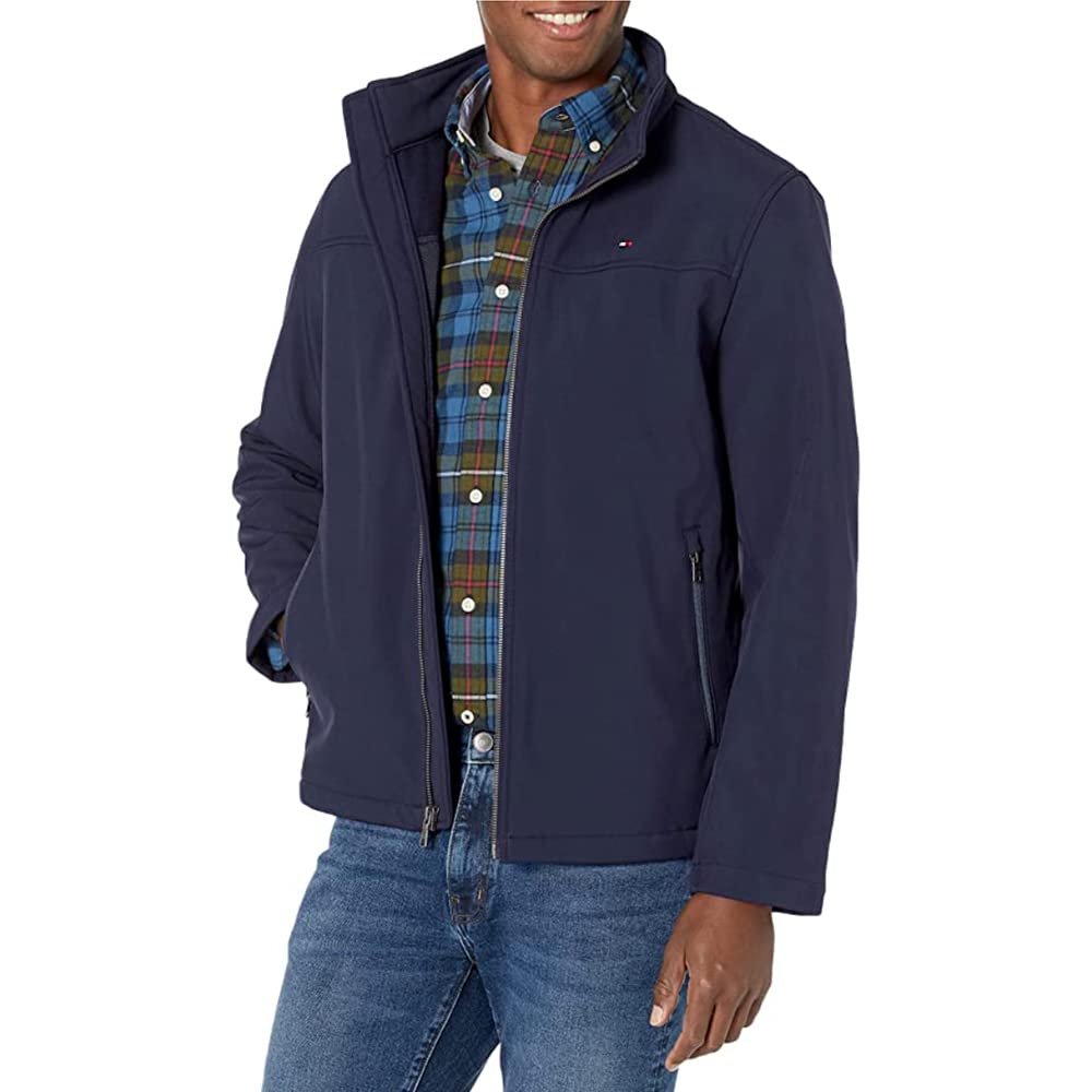 Chaqueta Tommy Hilfiger Softshell Resistente Al Agua Para Hombre - Venta Internacional.