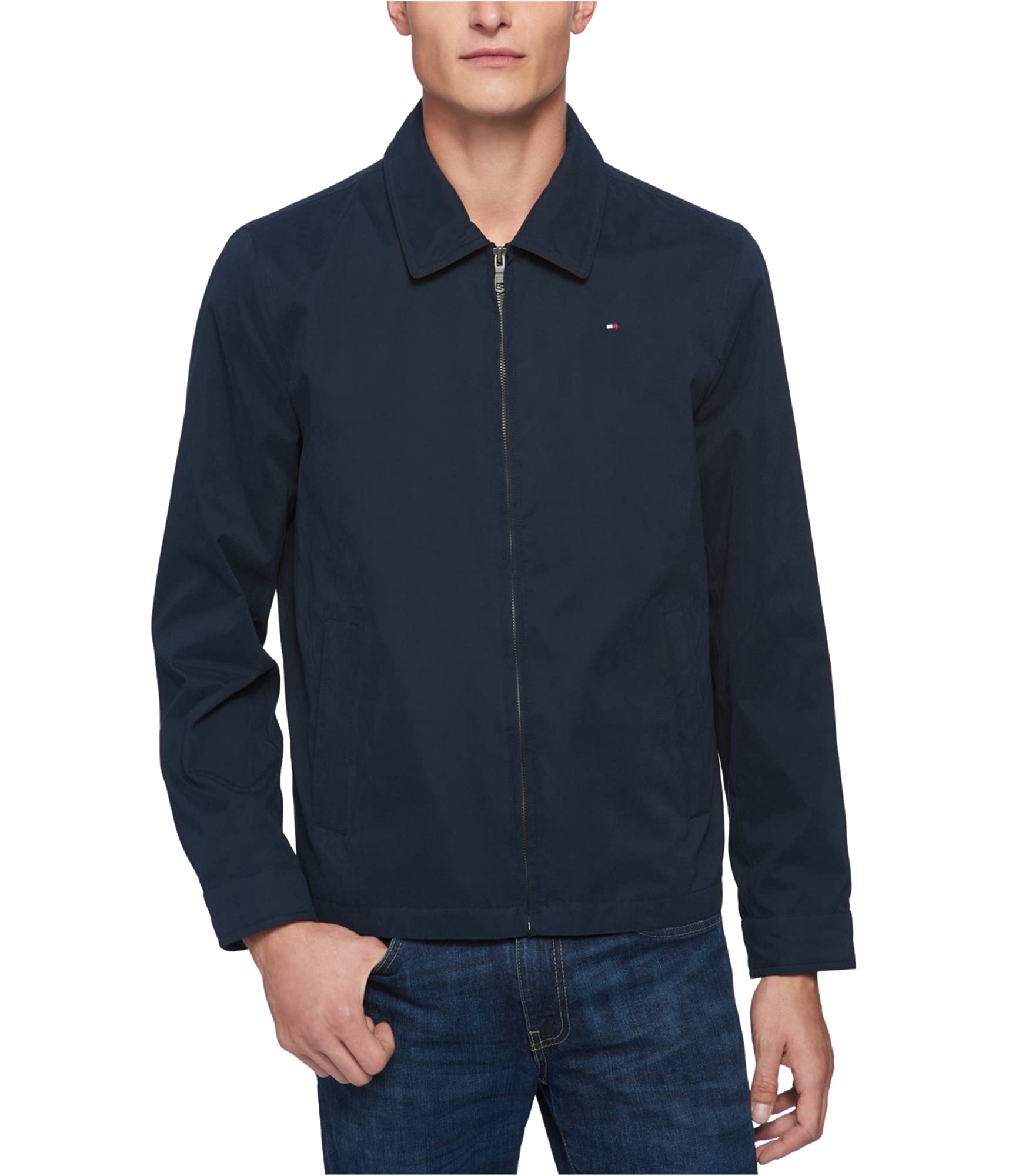 Chaqueta De Golf Tommy Hilfiger Ligera De Microsarga Para Hombre - Venta Internacional.