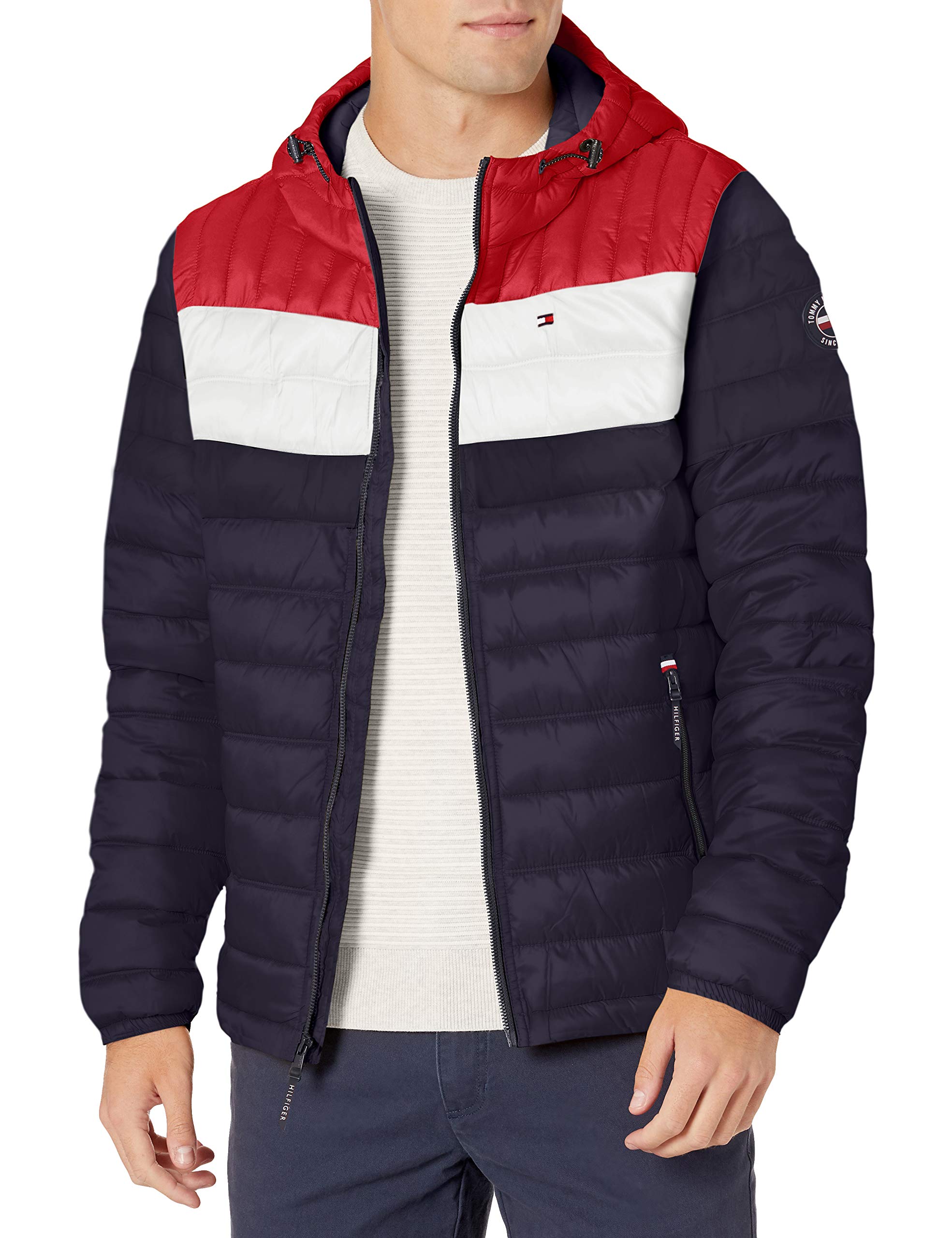 Chaqueta Tommy Hilfiger Resistente Al Agua Con Relleno Ultra Loft - Venta Internacional.