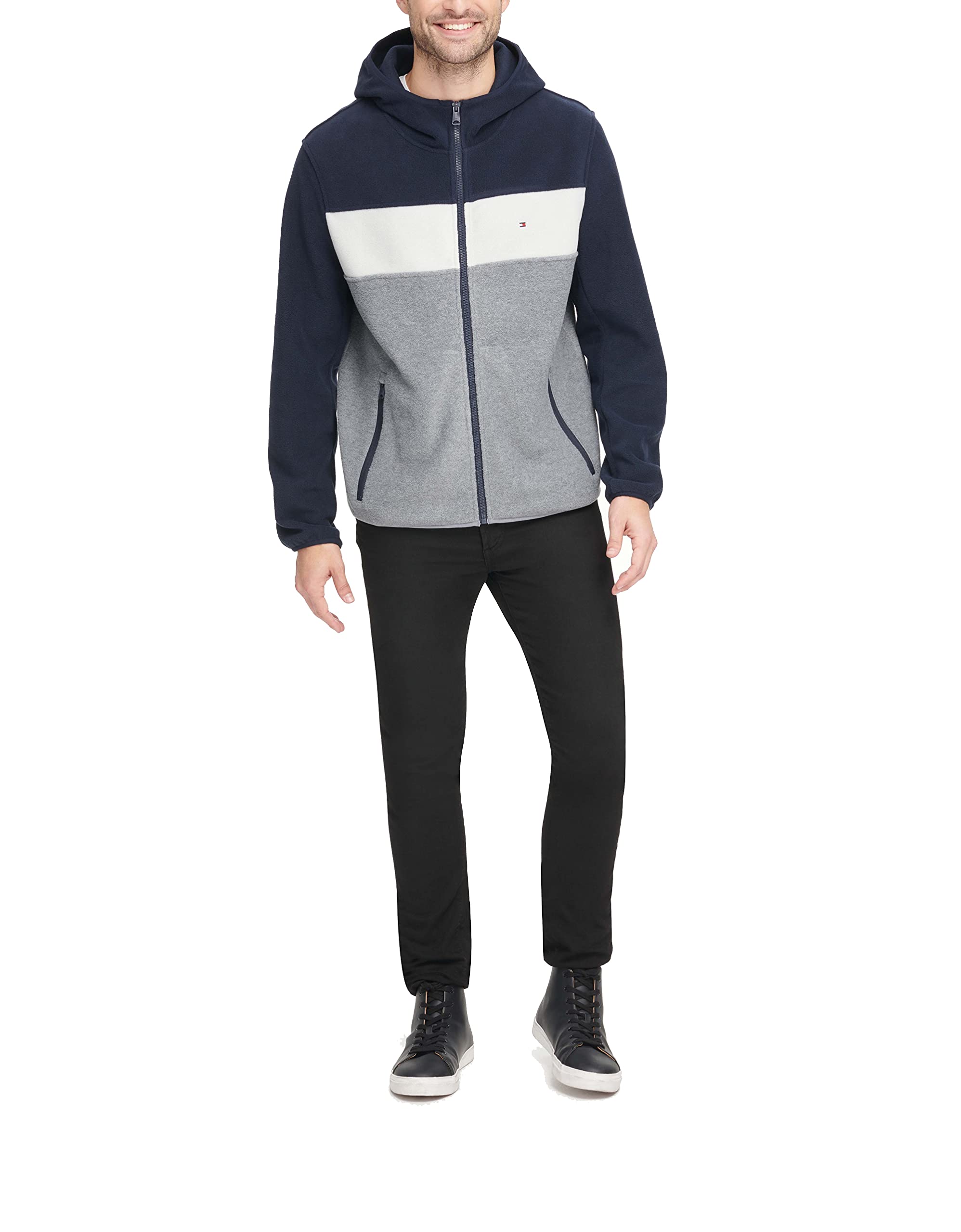Foto 5 pulgar | Chaqueta Polar Tommy Hilfiger Hooded Performance Para Hombre - Venta Internacional.
