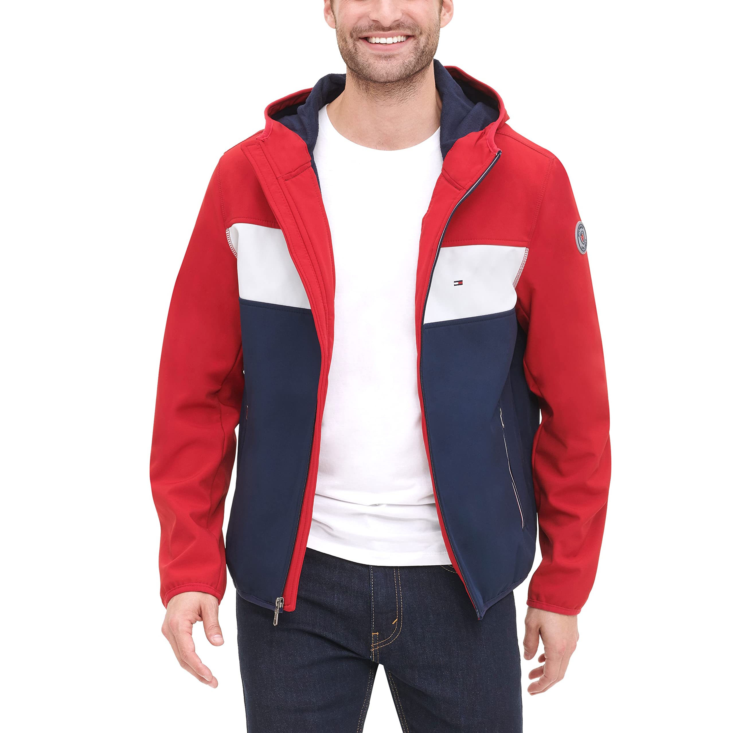 Foto 2 pulgar | Chaqueta Tommy Hilfiger Ligera Y Resistente Al Agua Para Hombre - Venta Internacional.