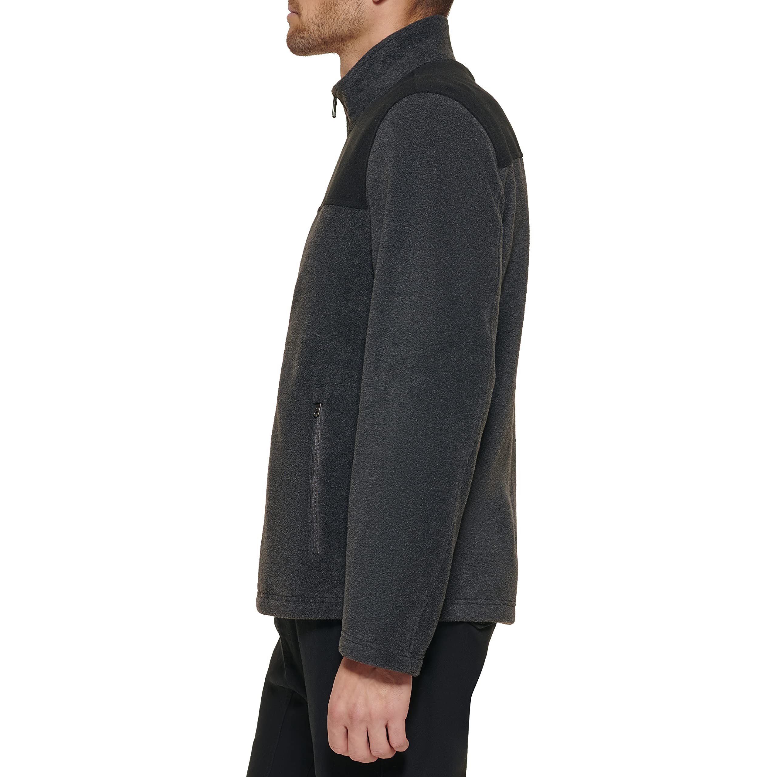 Foto 4 pulgar | Chaqueta Tommy Hilfiger Classic De Forro Polar Para Hombre, Color Negro Xl - Venta Internacional.