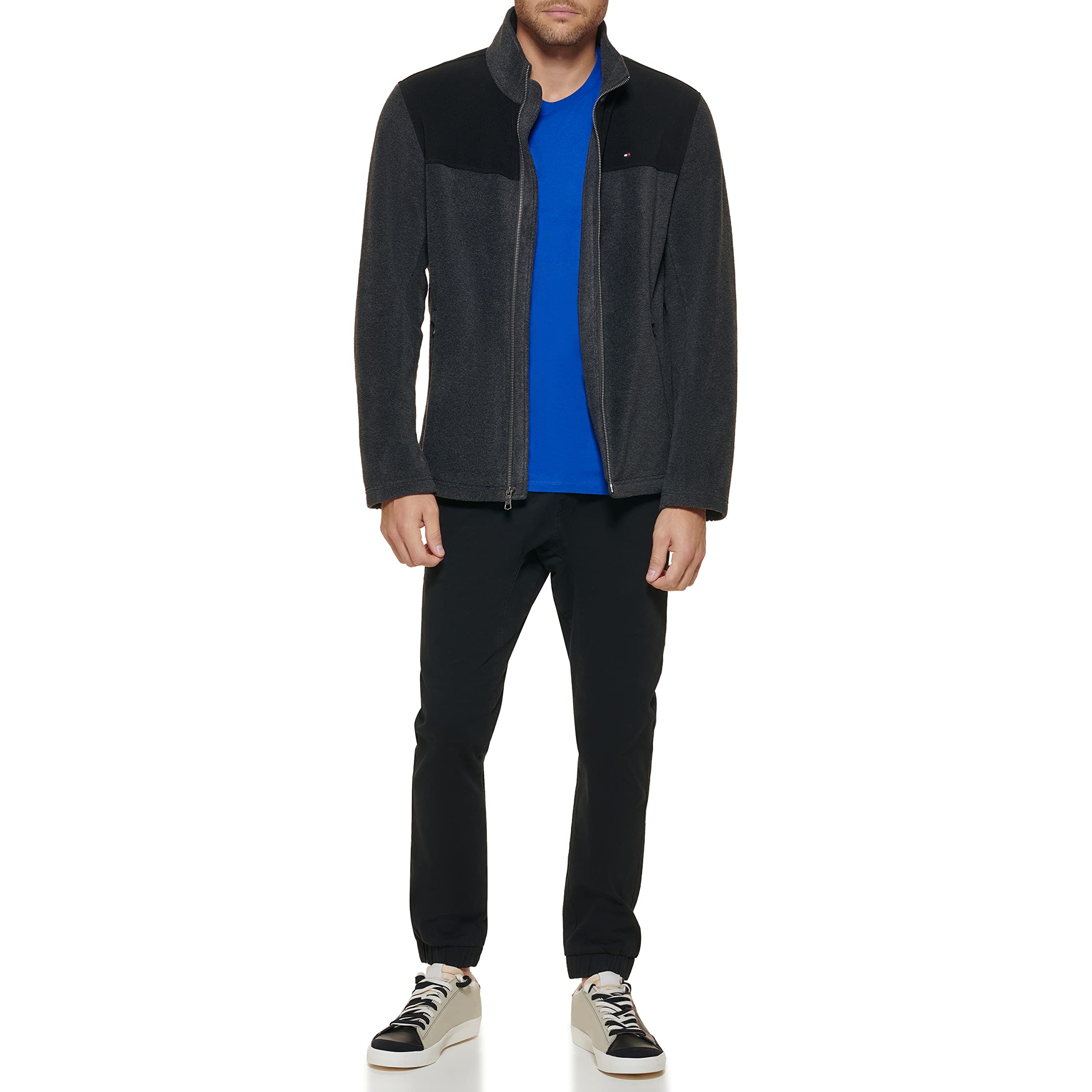 Foto 6 pulgar | Chaqueta Tommy Hilfiger Classic De Forro Polar Para Hombre, Color Negro Xl - Venta Internacional.