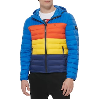 Foto 1 | Chaqueta Tommy Hilfiger Resistente Al Agua Ultra Loft Blue Para Hombre - Venta Internacional.