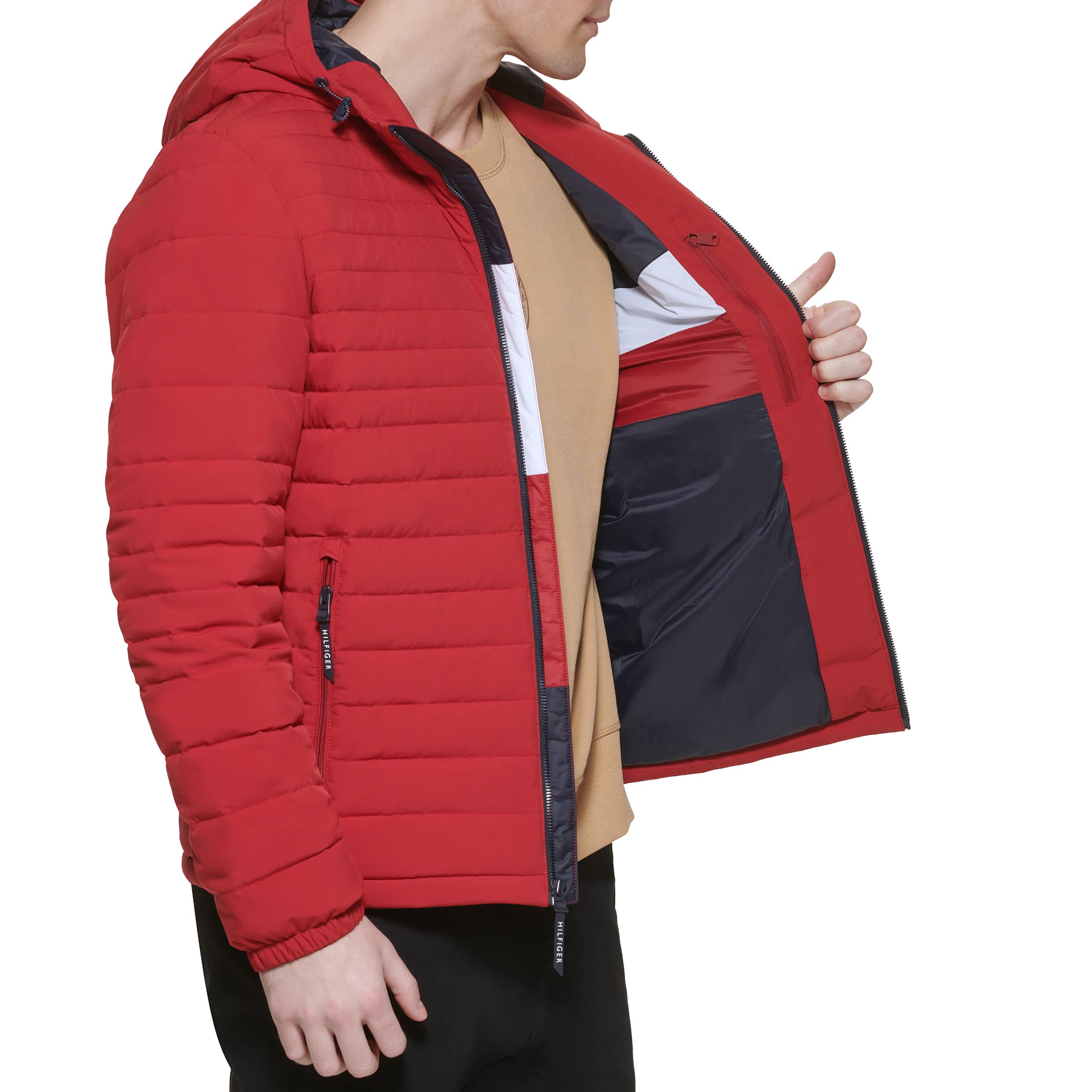 Foto 3 | Chamarra Tommy Hilfiger para Hombre-Venta Internacional