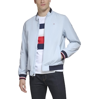 Foto 3 | Chaqueta Tipo Bomber Tommy Hilfiger, Ligera, De Punto Acanalado - Venta Internacional.