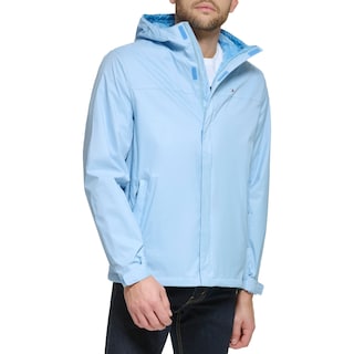 Foto 1 | Chaqueta Tommy Hilfiger Azul Ligera e Impermeable para Hombre - Venta Internacional