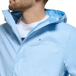 Foto 2 | Chaqueta Tommy Hilfiger Azul Ligera e Impermeable para Hombre - Venta Internacional