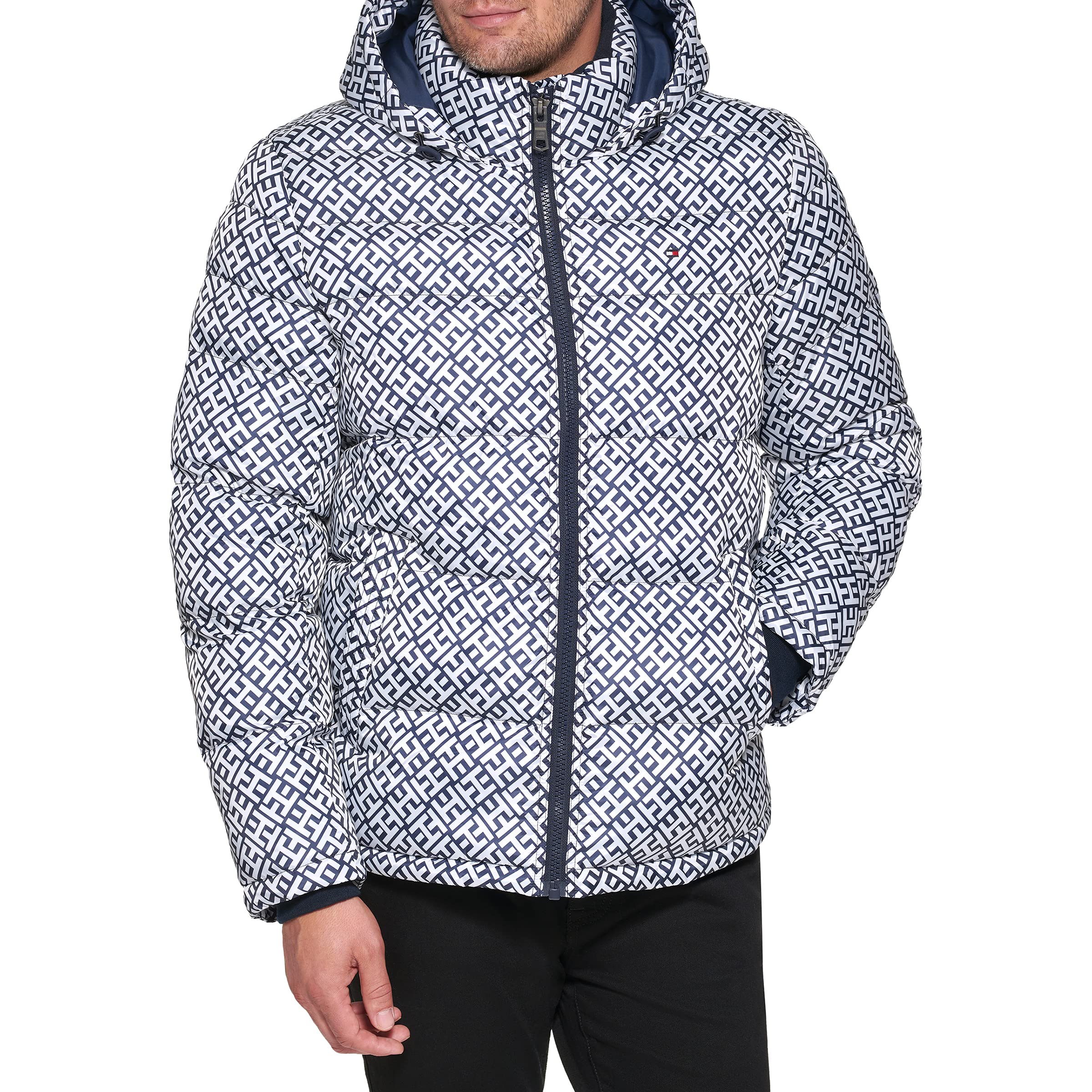 Chaqueta Acolchada Tommy Hilfiger Con Capucha Alternative 3xl Para Hombre - Venta Internacional.