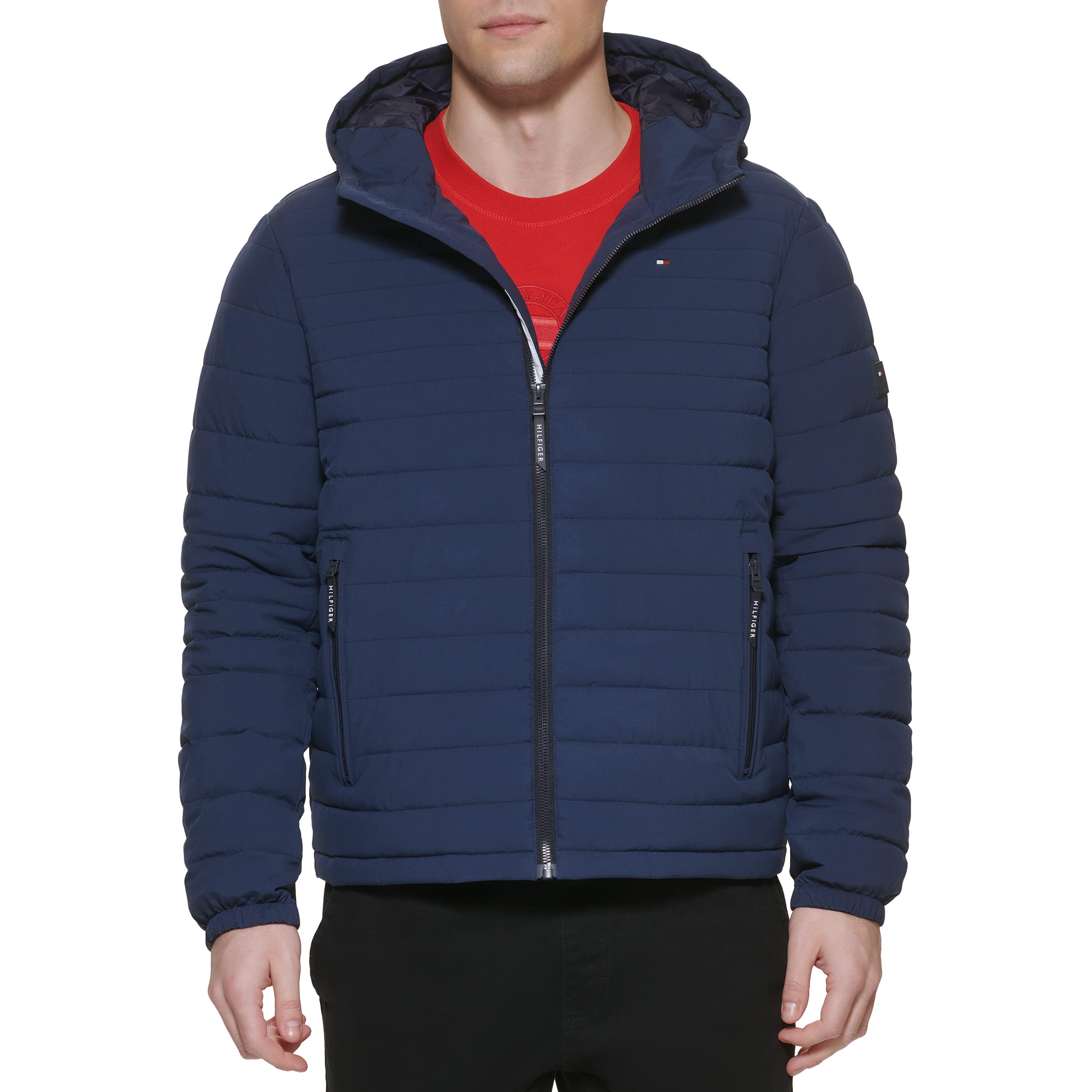 Foto 1 | Chaqueta Tommy Hilfiger para Hombre con Capucha - Venta Internacional