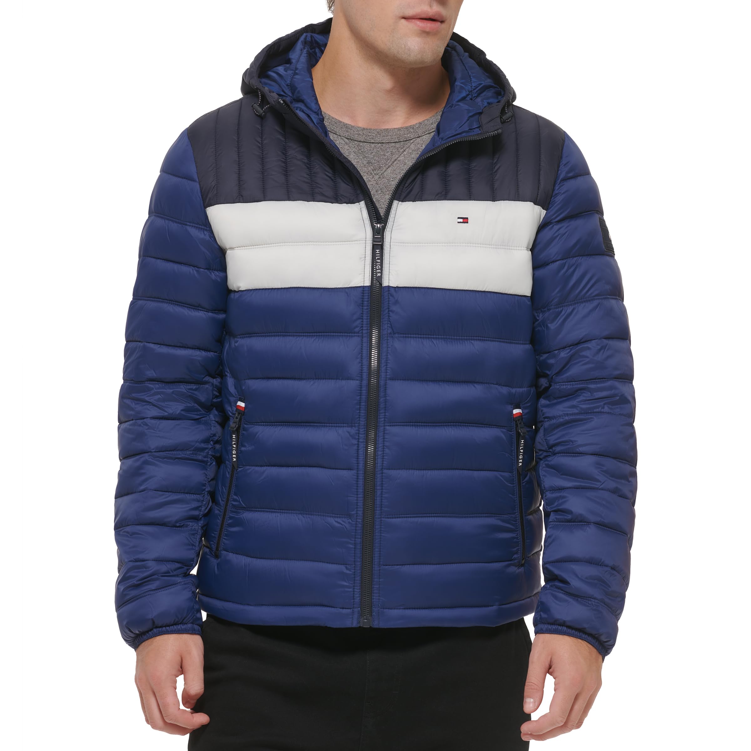 Chaqueta Tommy Hilfiger Resistente Al Agua Con Relleno Ultra Loft - Venta Internacional.