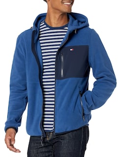 Foto 1 | Chaqueta Tommy Hilfiger De Forro Polar De Alto Rendimiento Con Capucha Para Hombre - Venta Internacional.