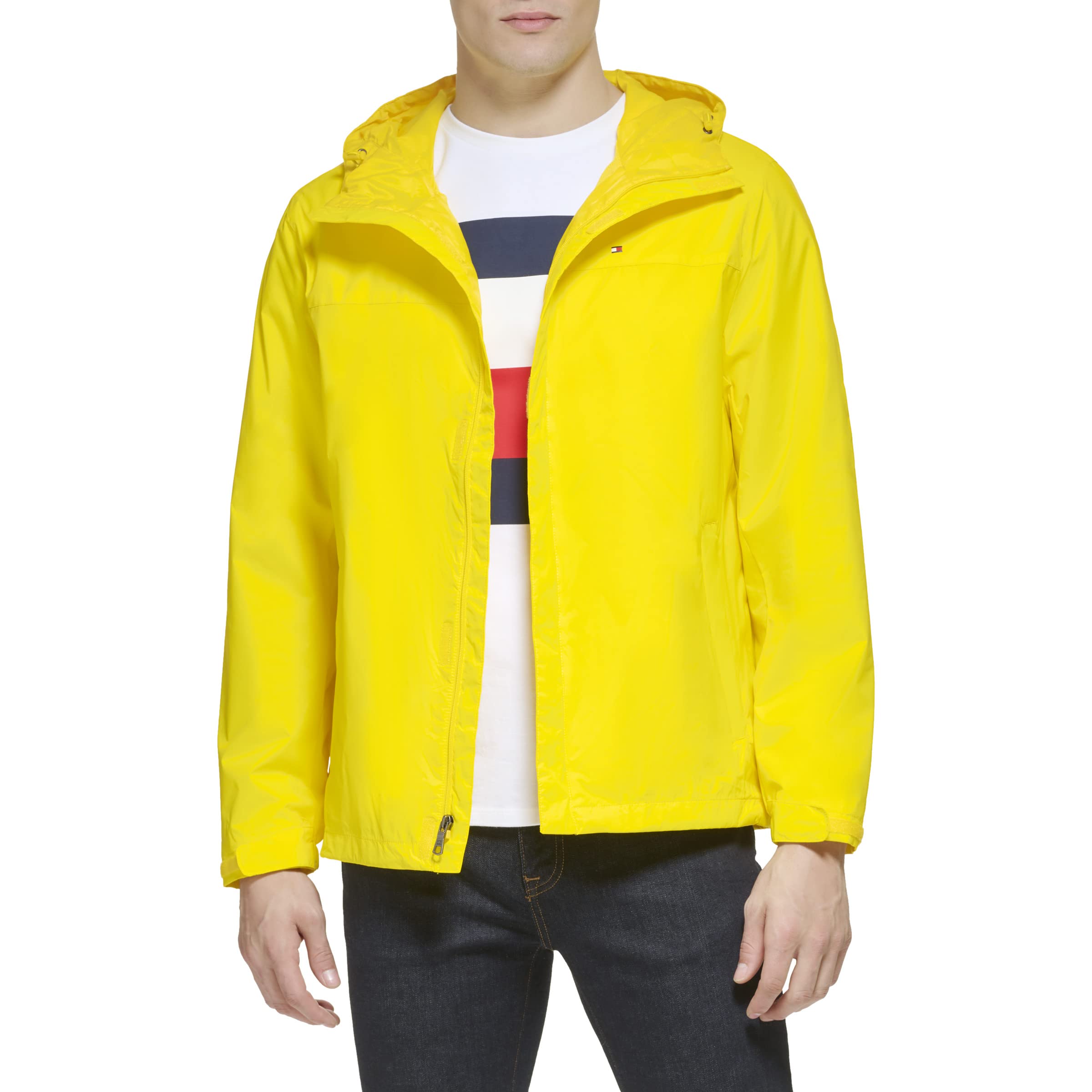 Foto 3 pulgar | Chaqueta Tommy Hilfiger Ligera Impermeable Para Hombre - Venta Internacional.