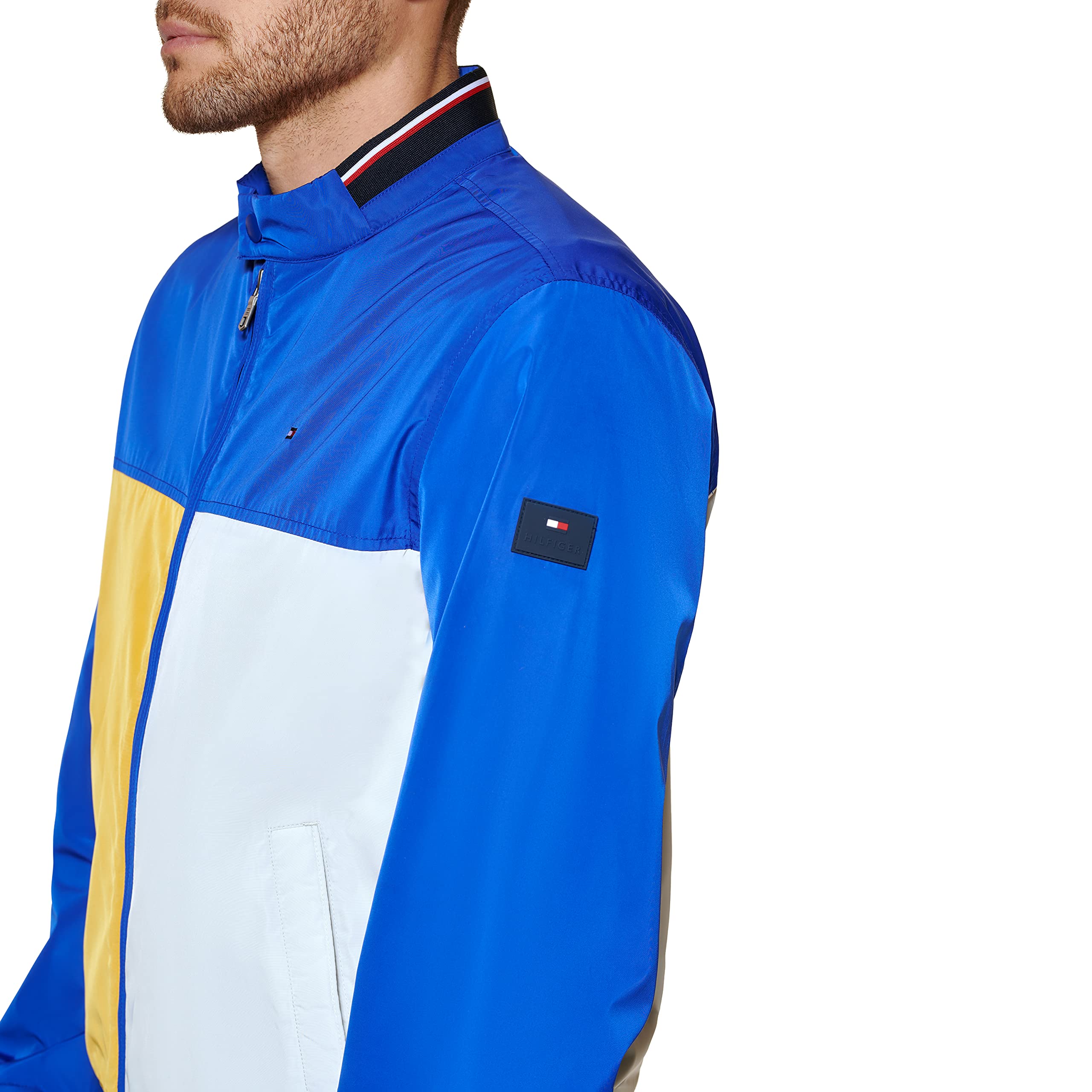Foto 3 pulgar | Chaqueta Tipo Bomber Tommy Hilfiger, Ligera, De Punto Acanalado - Venta Internacional.