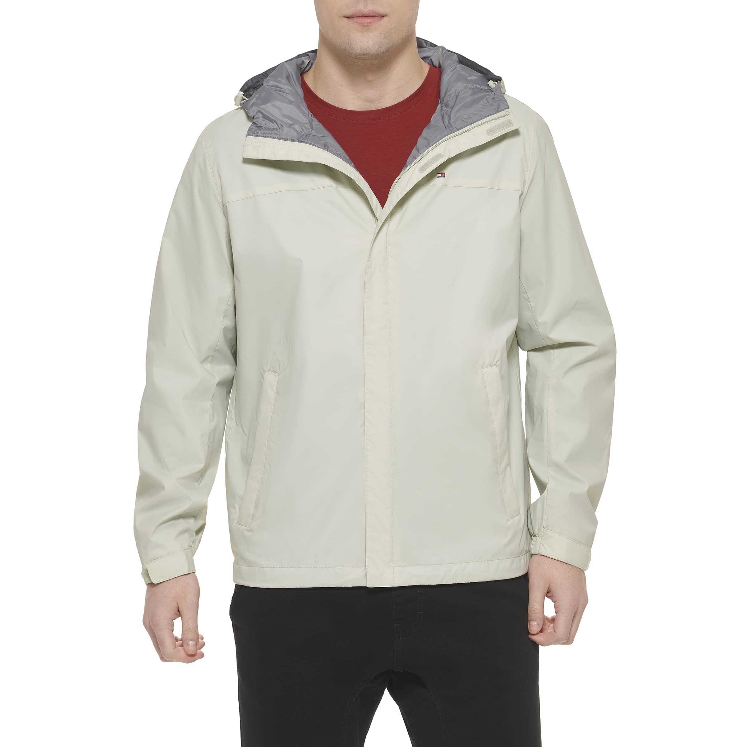 Foto 2 pulgar | Chamarra Tommy Hilfiger Ligera Transpirable e Impermeable para Hombre - Venta Internacional