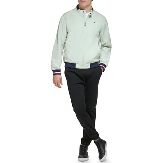 Foto 2 | Chaqueta Tipo Bomber Tommy Hilfiger, Ligera, De Punto Acanalado - Venta Internacional.