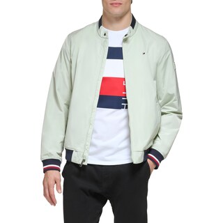Foto 3 | Chaqueta Tipo Bomber Tommy Hilfiger, Ligera, De Punto Acanalado - Venta Internacional.