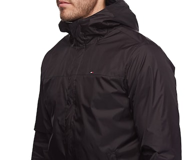 Foto 6 | Chaqueta Tommy Hilfiger Ligera Negra para Hombre - Venta Internacional