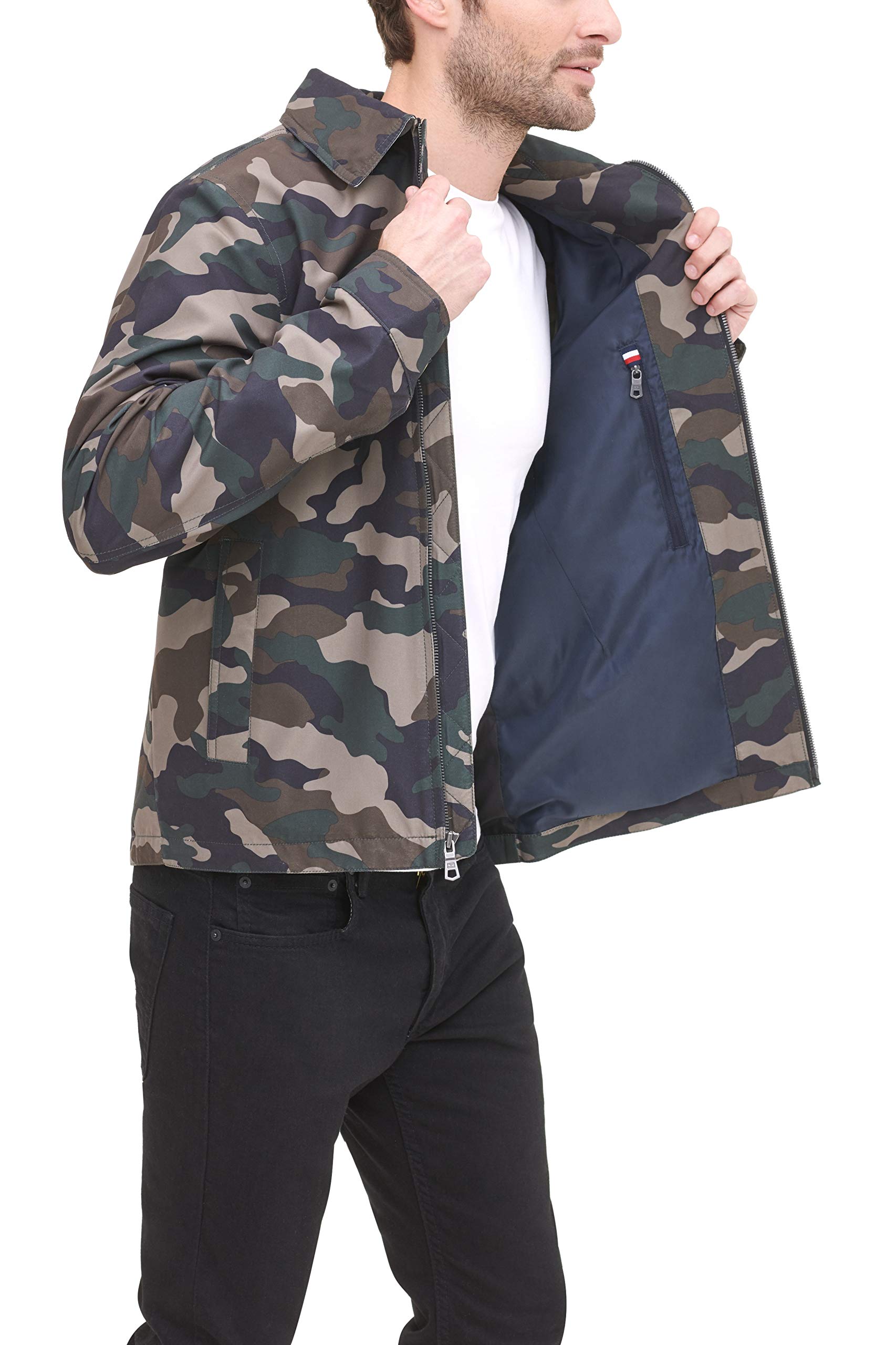 Foto 5 pulgar | Chaqueta Tommy Hilfiger, Ligera, Microsarga, Para Golf, Talla Xl - Venta Internacional.