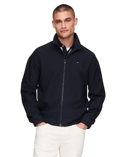 Foto 1 | Chaqueta Tommy Hilfiger Para Hombre Con La Bandera, Blusón Ligero De Poliéster - Venta Internacional.