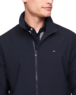 Foto 2 | Chaqueta Tommy Hilfiger Para Hombre Con La Bandera, Blusón Ligero De Poliéster - Venta Internacional.