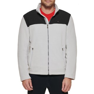 Foto 1 | Chaqueta Tommy Hilfiger Clásica De Forro Polar Con Cremallera Frontal Para Hombre - Venta Internacional.