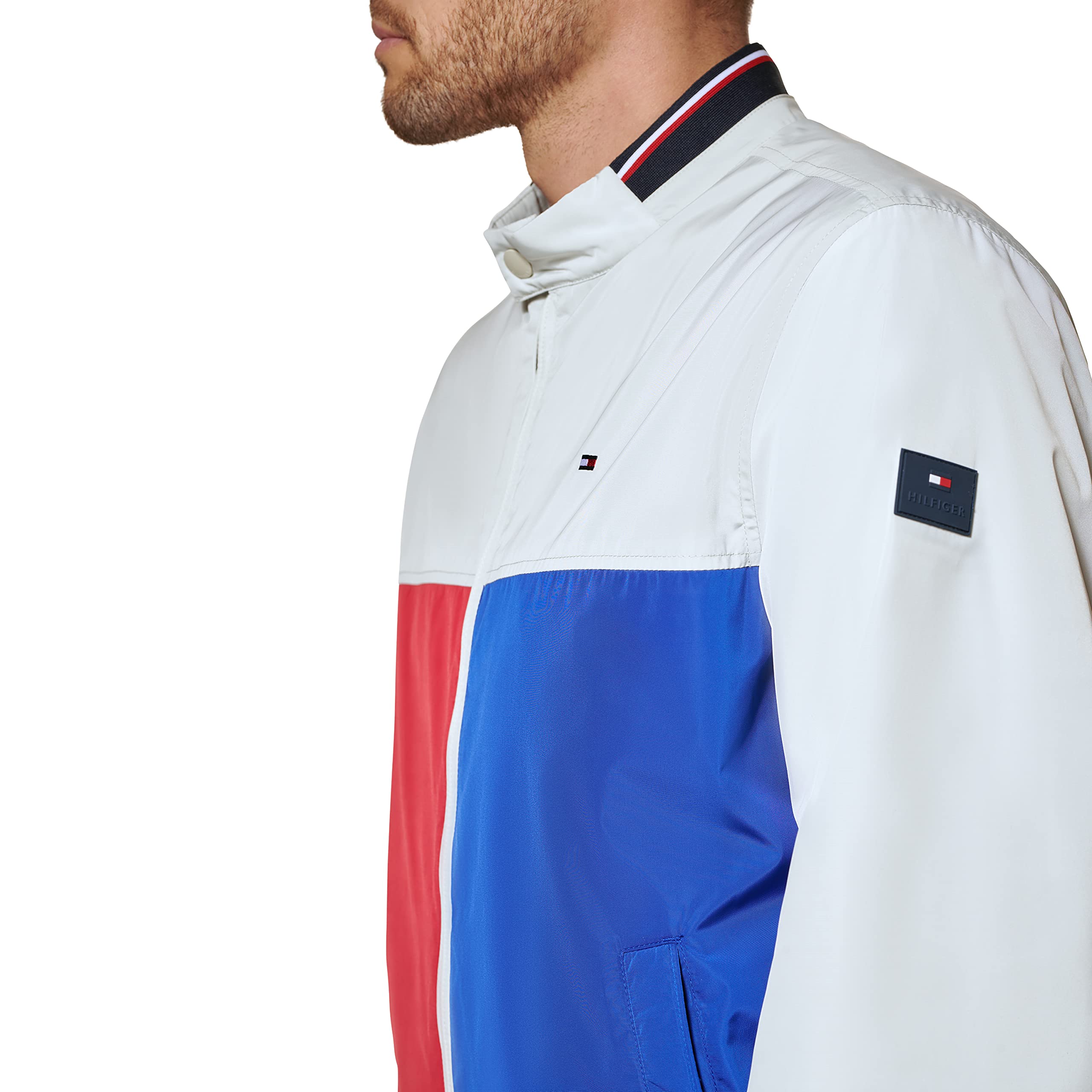 Foto 3 pulgar | Chaqueta Tipo Bomber Tommy Hilfiger, Ligera, De Punto Acanalado - Venta Internacional.