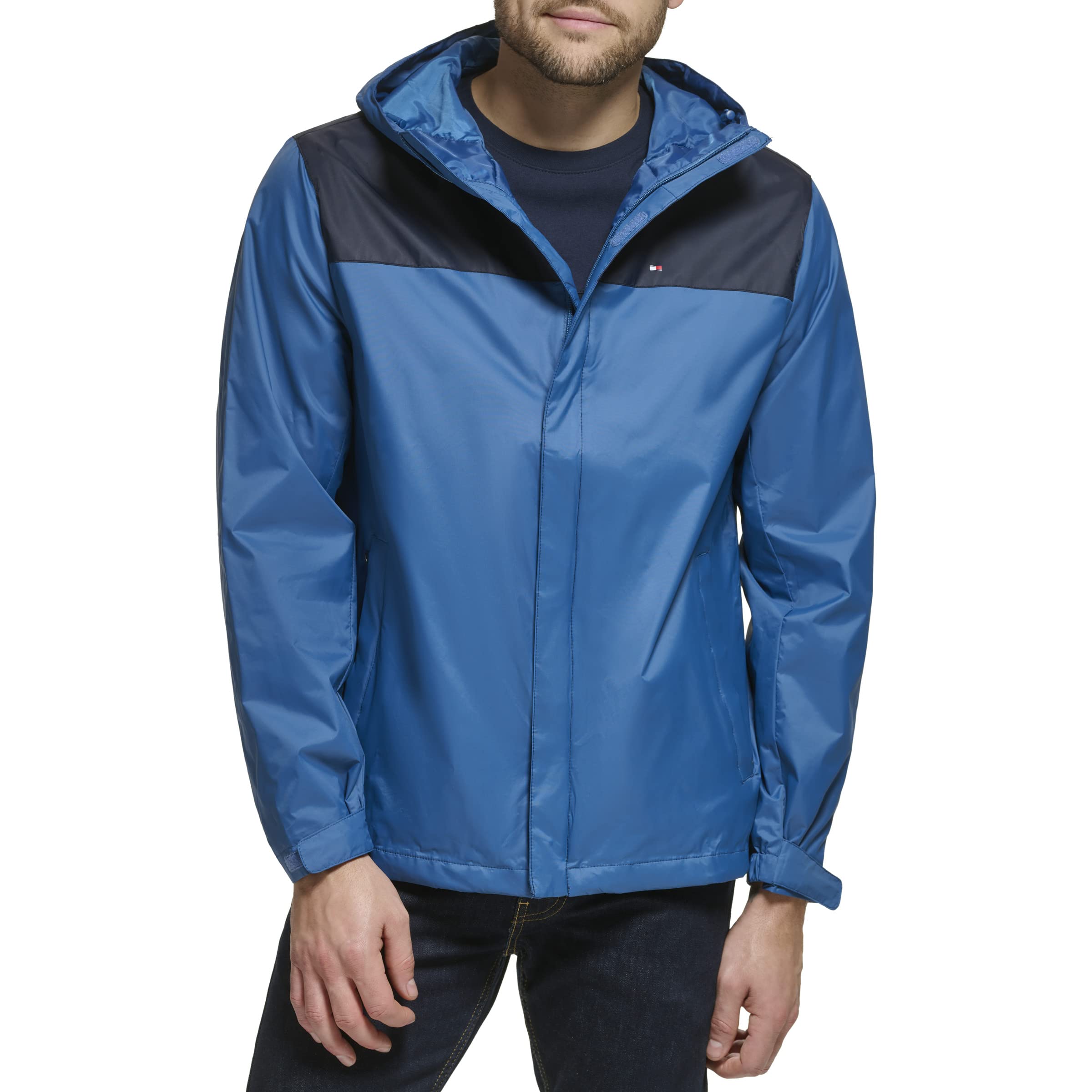 Foto 2 pulgar | Chaqueta Tommy Hilfiger Ligera Impermeable para Hombre - Venta Internacional