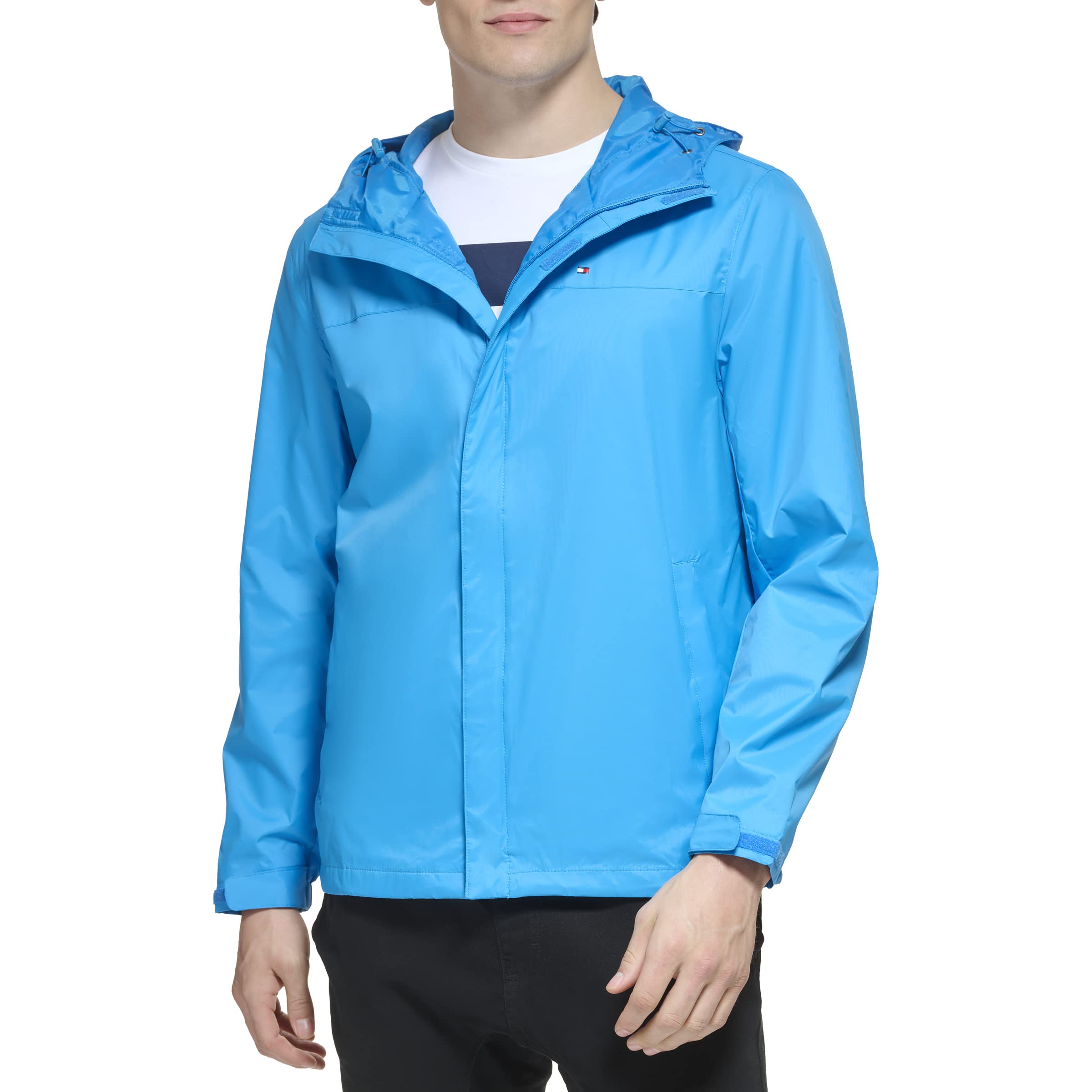 Foto 2 pulgar | Chaqueta Tommy Hilfiger Impermeable Azul para Hombre- Venta Internacional