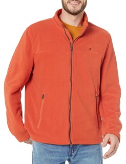 Foto 1 | Chaqueta Tommy Hilfiger Clásica De Forro Polar Con Cremallera Frontal Para Hombre - Venta Internacional.