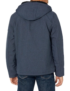 Foto 2 | Chaqueta Tommy Hilfiger Rellena Soft Shell Con Forro De Sherpa Para Hombre - Venta Internacional.