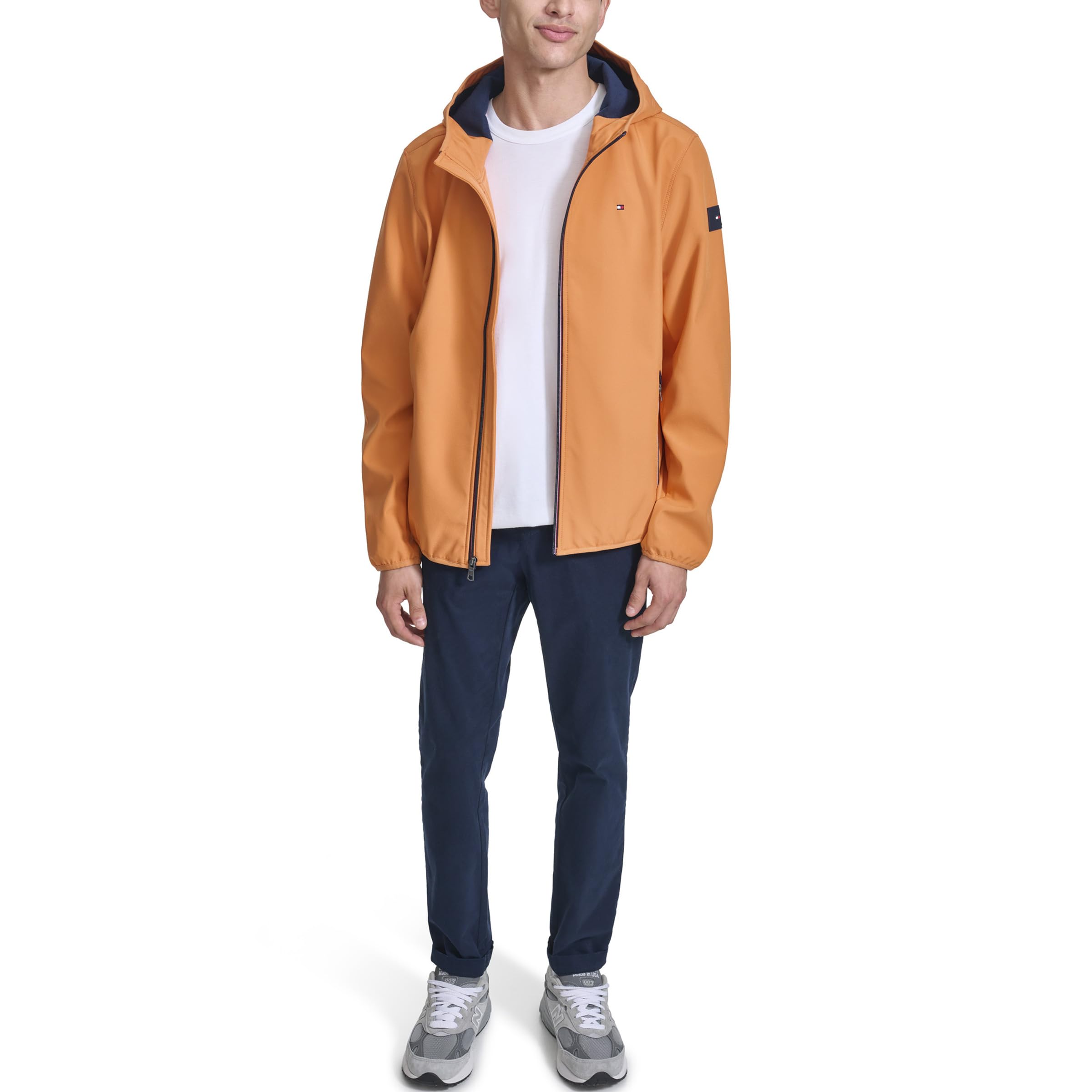 Foto 4 pulgar | Chaqueta Tommy Hilfiger Performance Soft Shell Con Capucha Para Hombre - Venta Internacional.