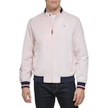 Chaqueta Tipo Bomber Tommy Hilfiger, Ligera, De Punto Acanalado - Venta Internacional.