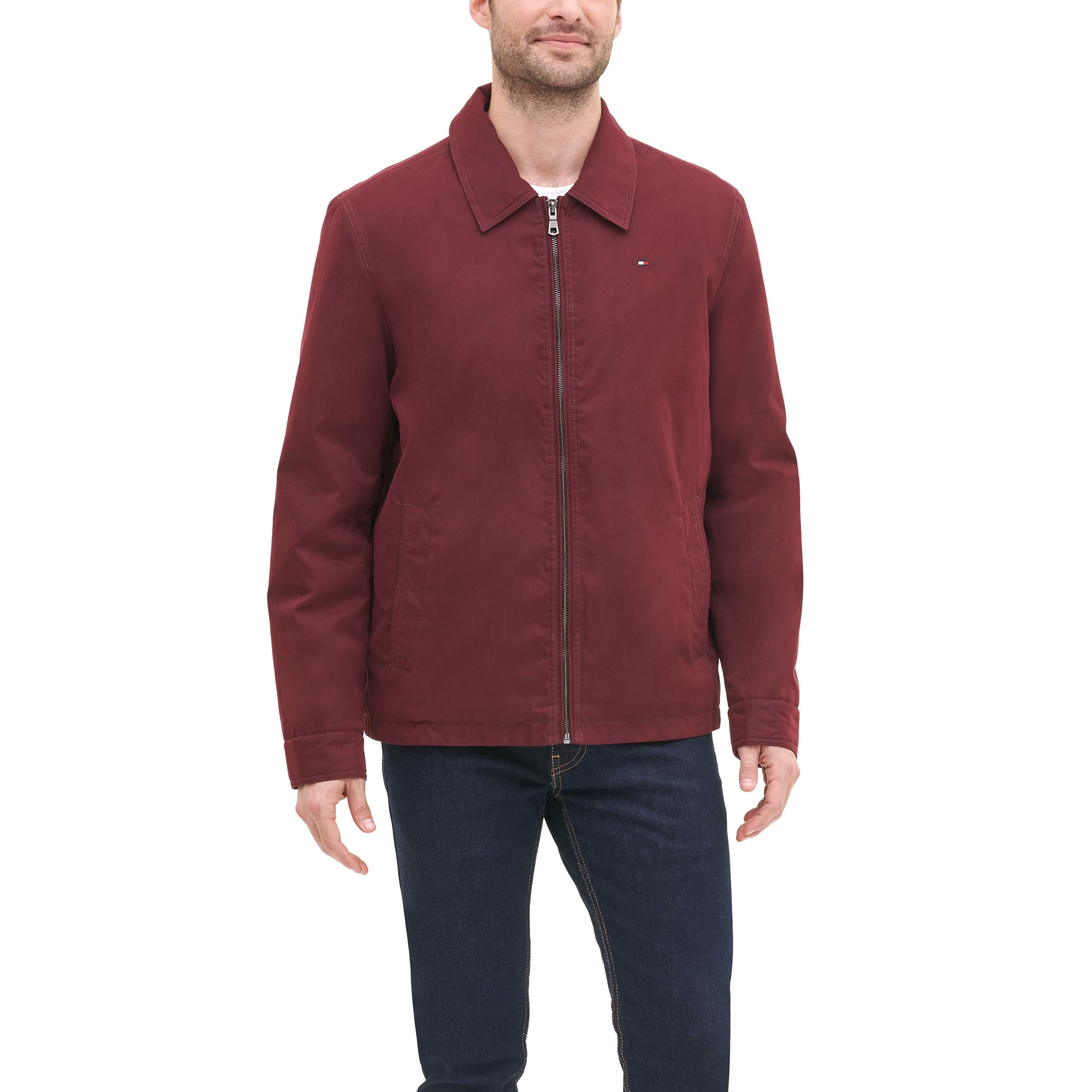 Chaqueta Tommy Hilfiger Ligera De Microsarga Para Golf - Venta Internacional.