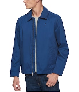 Foto 1 | Chaqueta Tommy Hilfiger Ligera De Microsarga Para Golf Para Hombre, Azul - Venta Internacional.